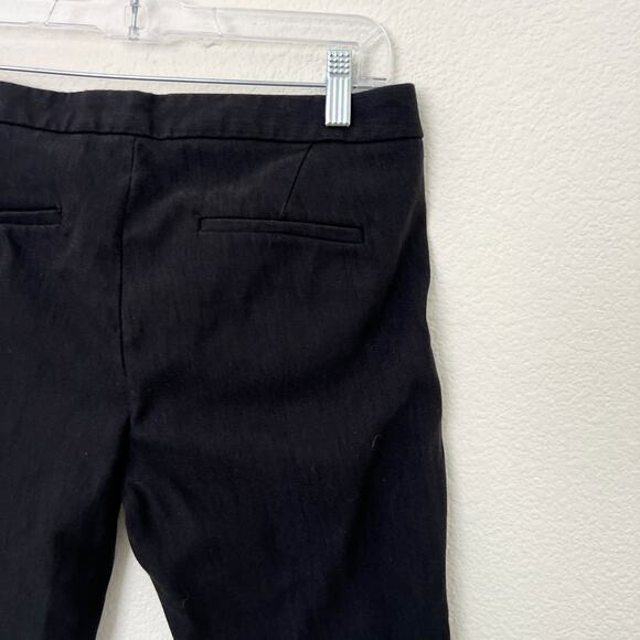 [J. Crew] Ryder Black Maternity Side Panel Slim Ankle Trouser Pants Sz 10T Tall - Picture 5 of 11